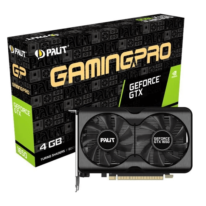 Видеокарта Palit GeForce GTX 1650 4 ГБ (NE6165001BG1-1175A) цена и фото