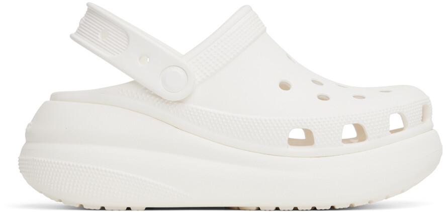 

Белые сабо Crush Crocs