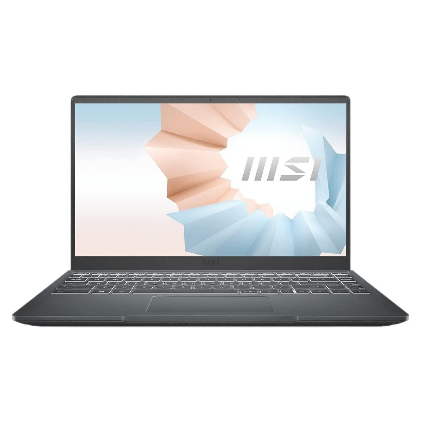 Ноутбук MSI Modern 15A A11MU, 15.6'', 8 ГБ/512 ГБ, i5-1155G7, Intel Iris Xe, серый, английская клавиатура - фото