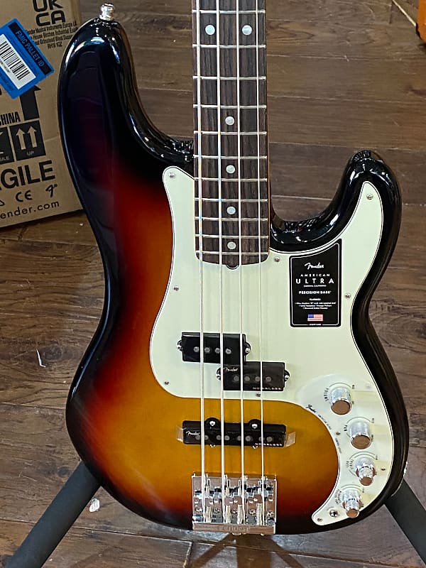 Fender American Ultra Precision P Bass Rw Ultraburst Us22041454 8