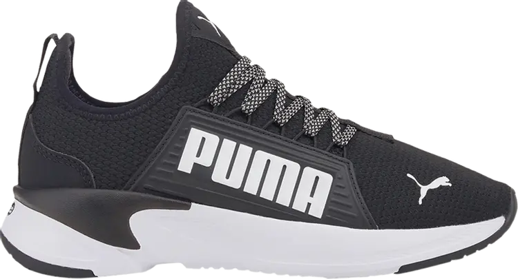 

Кроссовки Puma Softride Premier Slip-On Jr Black White, черный