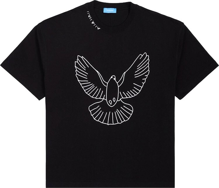 

Футболка 3.PARADIS Birds Outline T-Shirt 'Black', черный