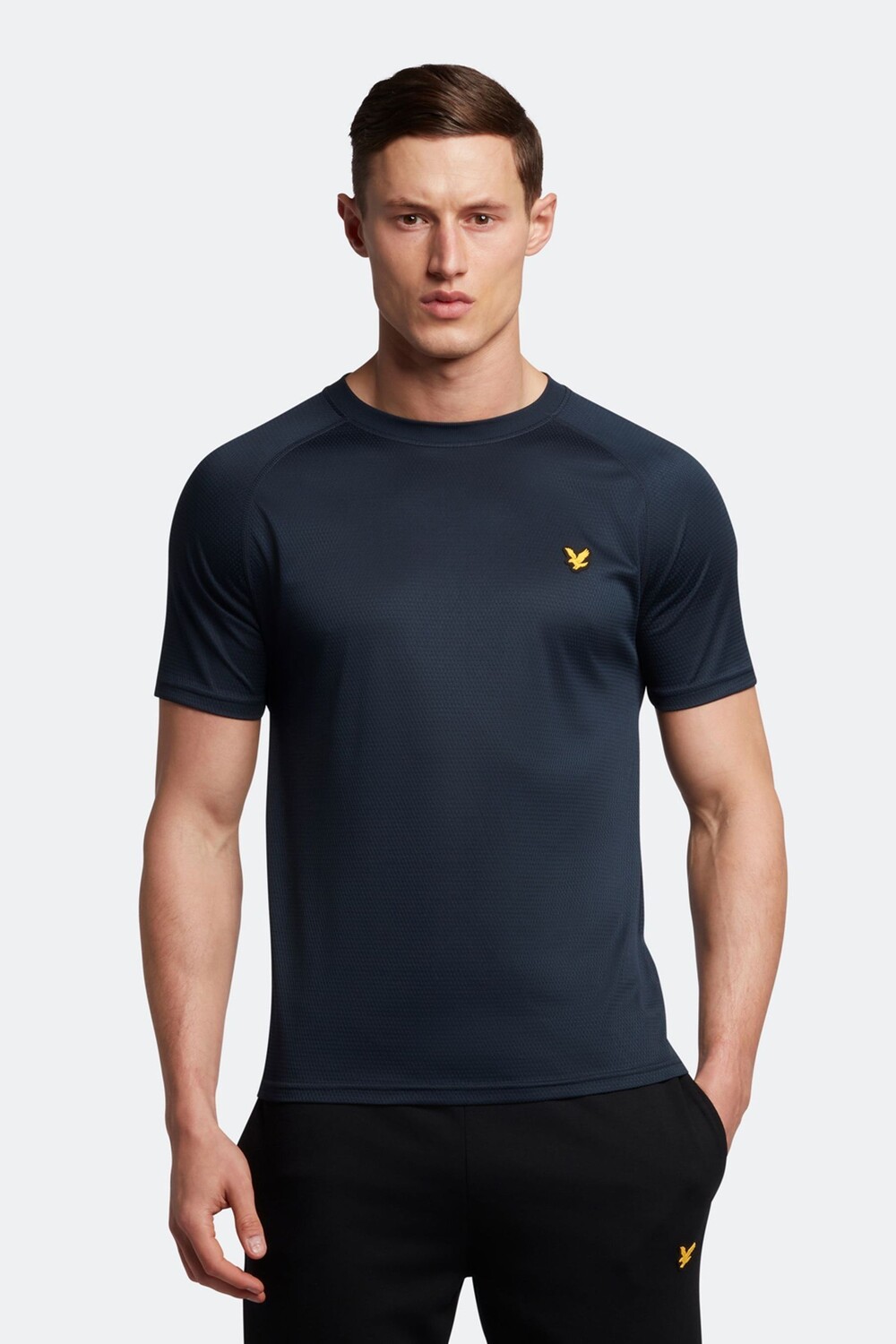 

Синяя футболка Core с регланами Lyle & Scott, синий