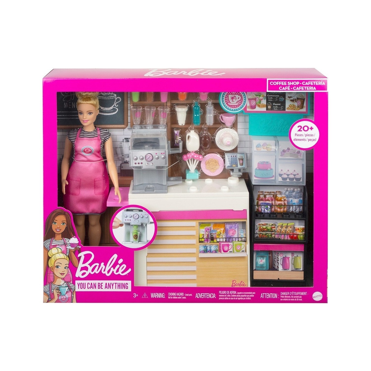 

Игровой набор Barbie's Coffee Shop GMW03