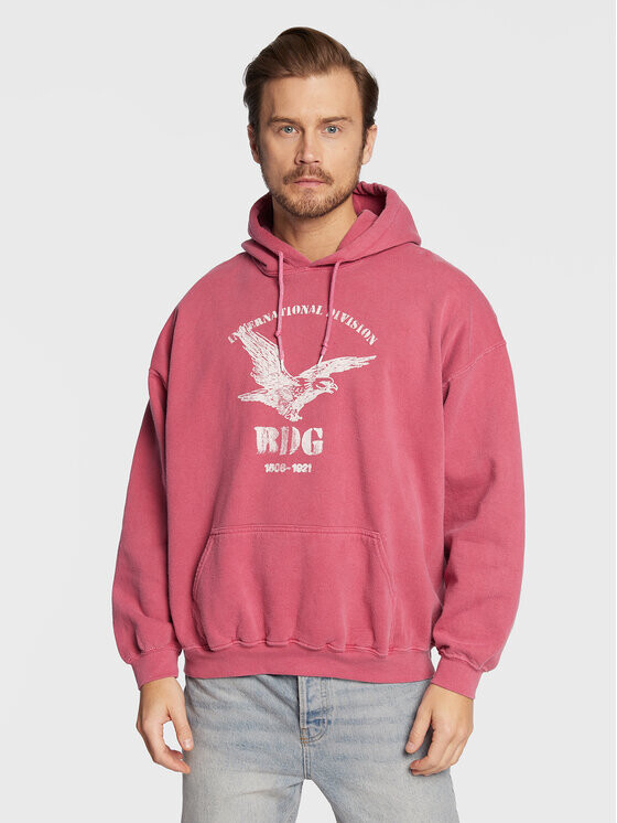 

Толстовка свободного кроя Bdg Urban Outfitters, розовый
