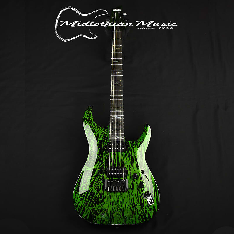 

Schecter C-1 Silver Mountain - Глянцевая отделка Toxic Venom C1 Silver Mountain