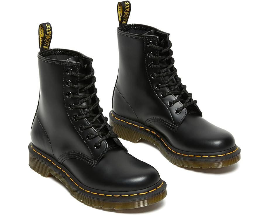 Ботинки Dr. Martens 1460 Women's Smooth Leather Lace Up Boots, черный dr martens 1460 stud wanama leather lace up