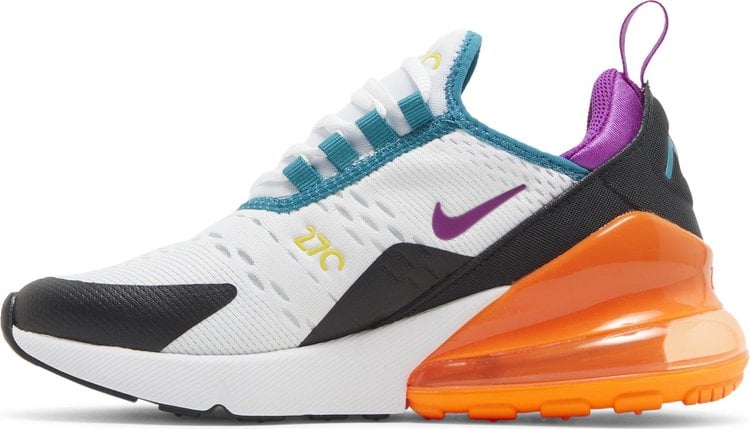 Nike airmax 270 hotsell white orange