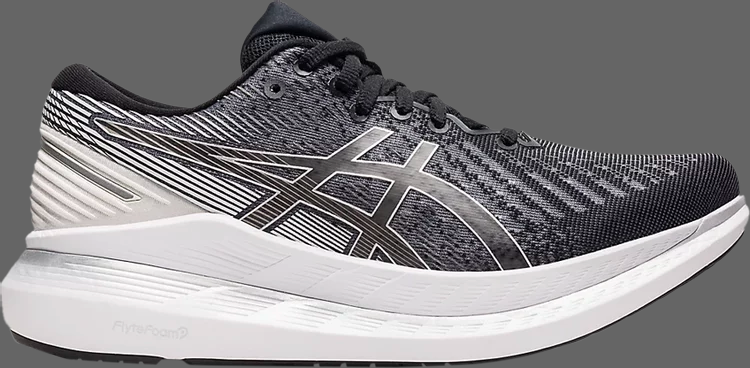 Кроссовки wmns glideride 2 'black white' Asics, черный - фото