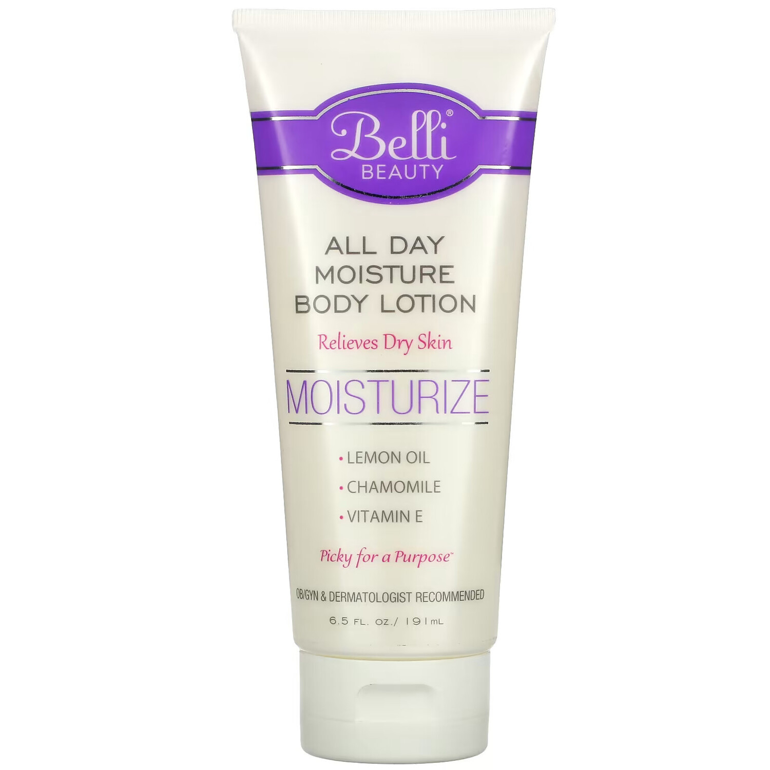 

Belli Skincare, Увлажняющий лосьон для тела на весь день, 191 мл (6,5 жидк. Унции)