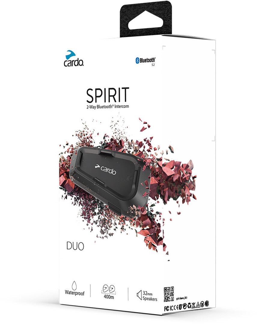 

Система связи Cardo Spirit Duo двойная, черный
