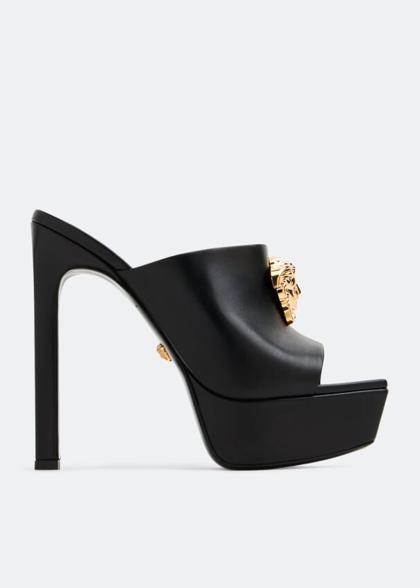 

Мюли VERSACE La Medusa platform mules, черный