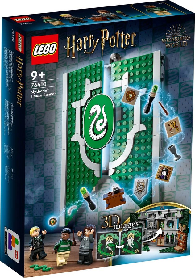 Конструктор Lego 76410 Harry Potter Знамя дома Слизерин конструктор lego harry potter знамя факультета пуффендуй 313 дет 76412