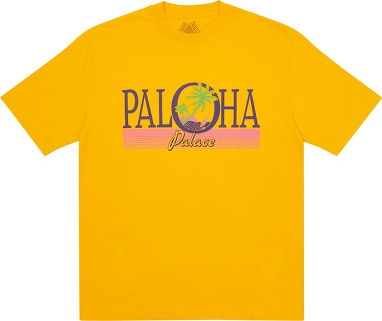 

Футболка Palace Paloha T-Shirt 'Yellow', желтый