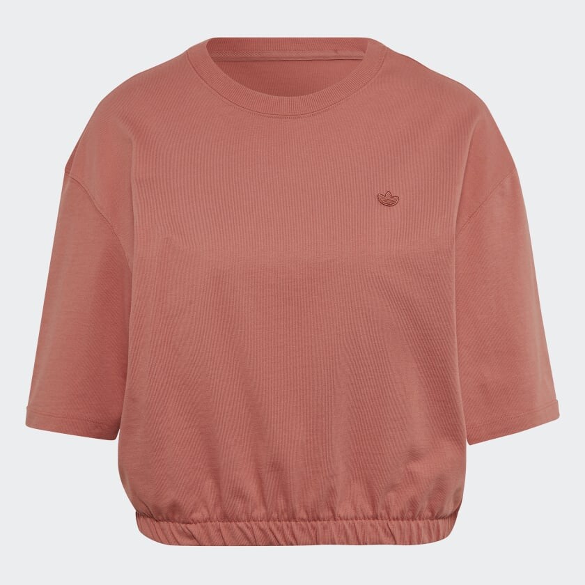 

Футболка adidas Adicolor Contempo, темно-розовый