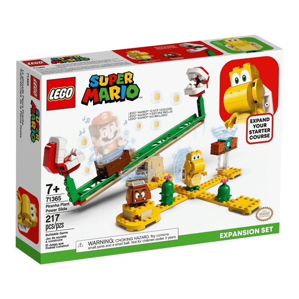 Конструктор LEGO Super Mario 71365 Мощная атака Растения-пираньи - фото