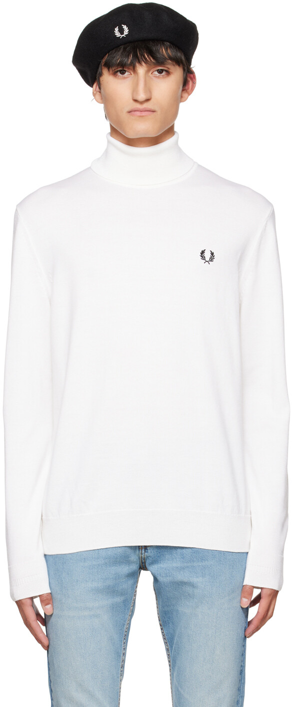 

Водолазка Off-White с высоким воротником Fred Perry