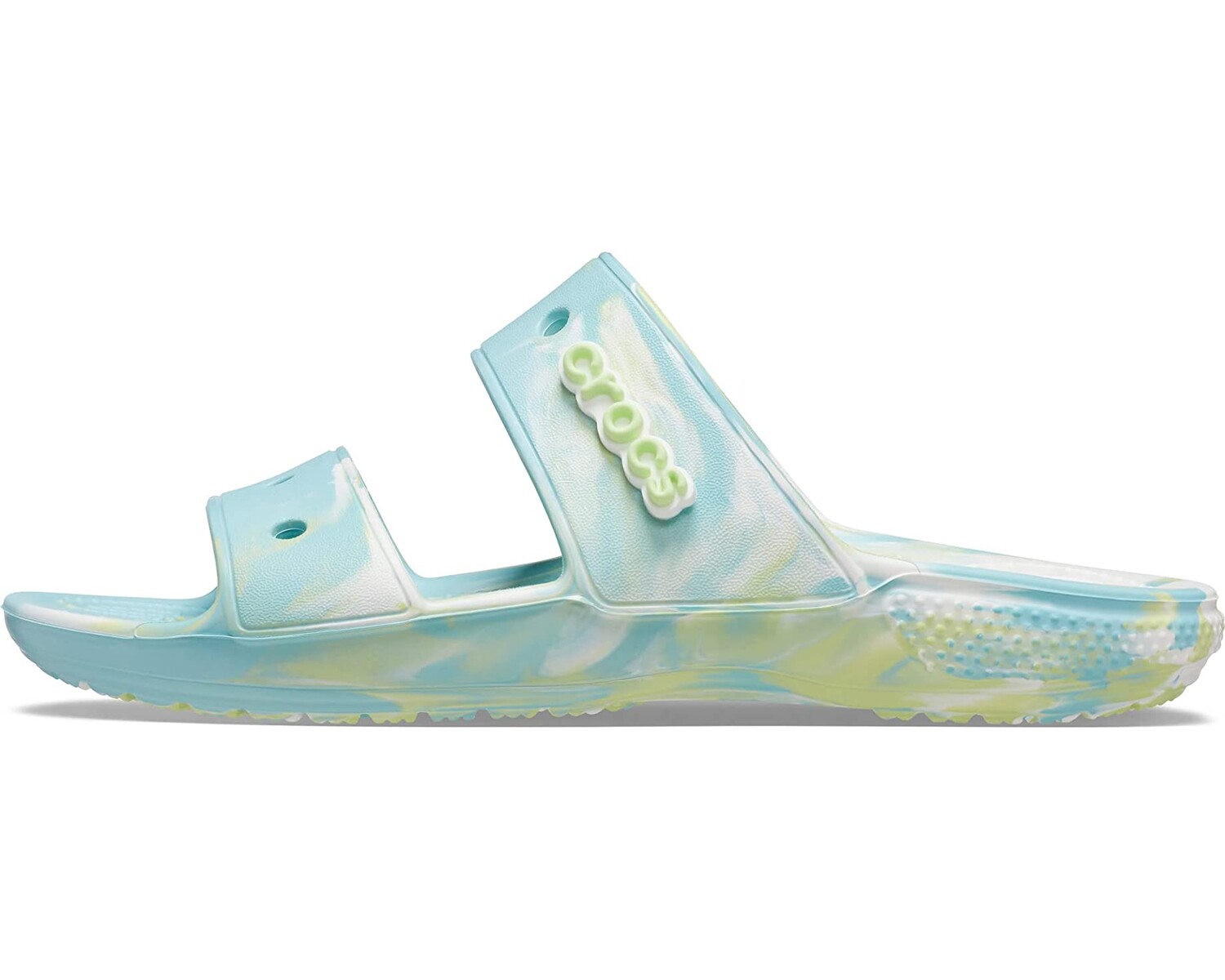 

Сандалии Classic Marbled Tie-Dye Sandal Crocs, чистая вода