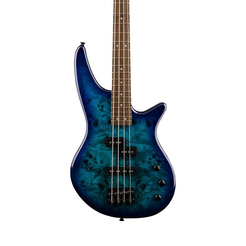 цена Электрическая бас-гитара Jackson JS Spectra JS2P, Blue Burst Jackson JS Series Spectra JS2P Electric Bass