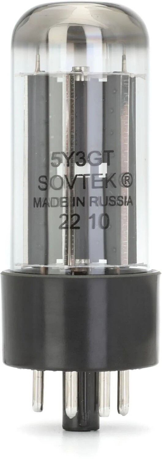 

Новая выпрямительная лампа Sovtek 5Y3GT