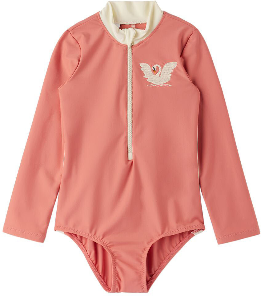 

Детский комбинезон Pink Swan UV One-Piece Mini Rodini