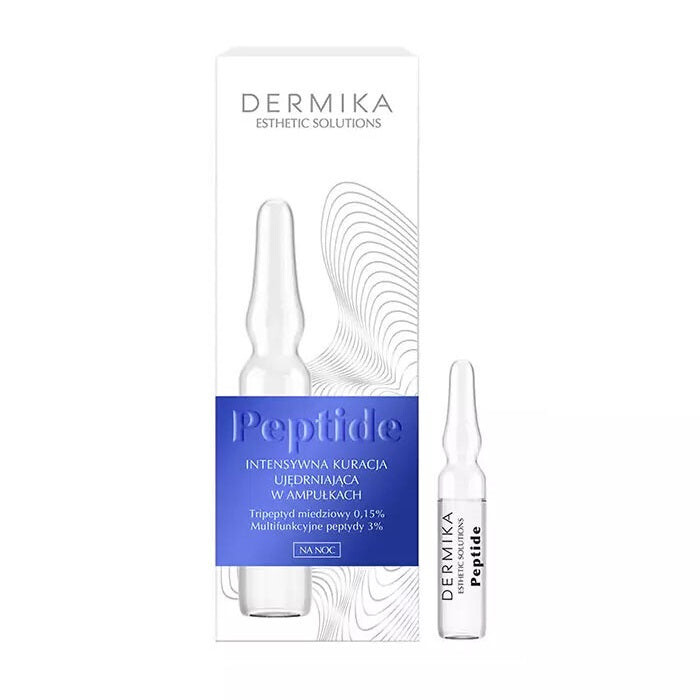 

Dermika Esthetic Solutions Peptide интенсивное укрепляющее средство в ампулах на ночь 7x2 мл