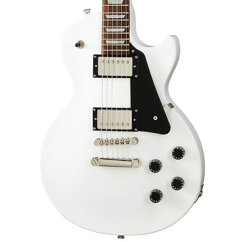 

Электрогитара Epiphone Les Paul Studio в цвете Alpine White EILTAWNH1
