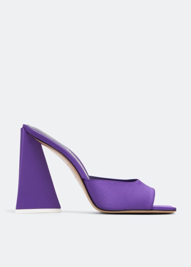 

Мюли THE ATTICO Devon mules, фиолетовый