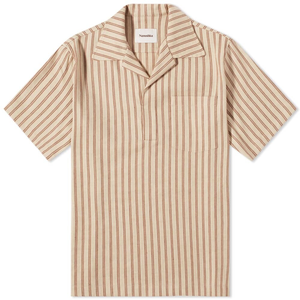 

Рубашка Nanushka Bolen Stripe Vacation Shirt