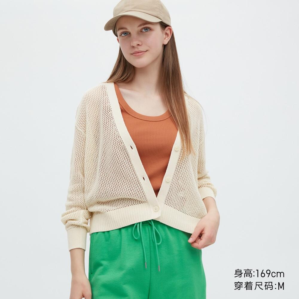 

Кардиган Uniqlo, молочный