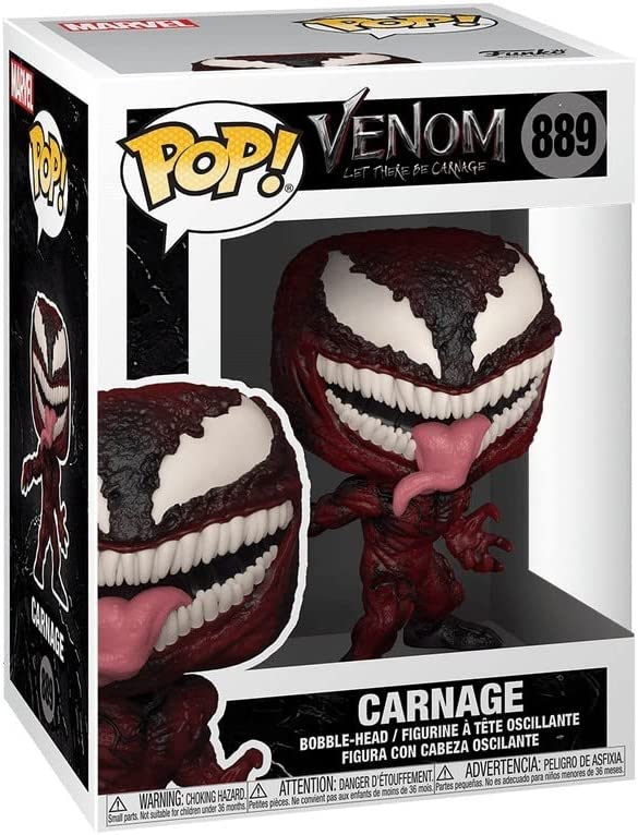 Фигурка Funko Pop! Marvel: Venom 2 Let There Be Carnage - Carnage фигурка funko pop marvel venom let there be carnage – venom bobble head 9 5 см