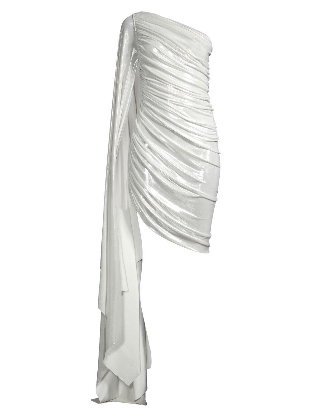 Мини-платье Diana на одно плечо Norma Kamali трикотажное платье diana на одно плечо norma kamali черный