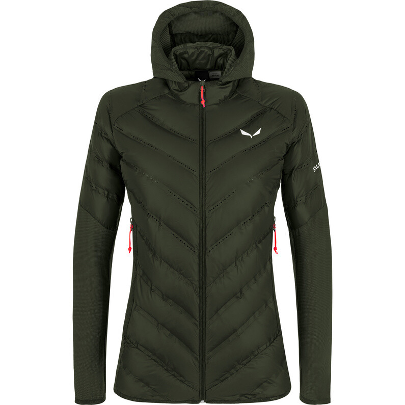 

Женский пуховик Agner Hybrid RDS Salewa, зеленый