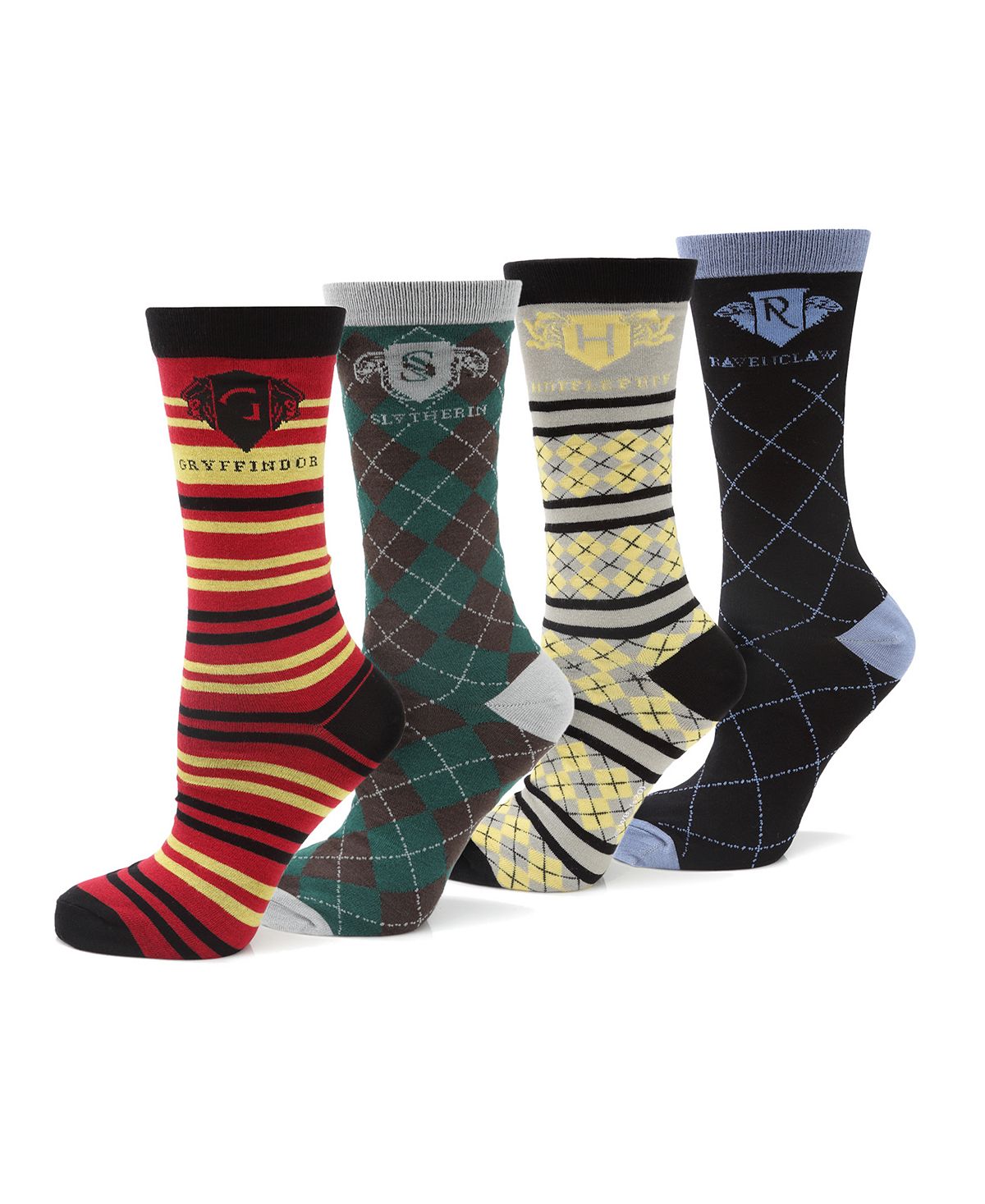 Подарочный набор мужских носков для дома, 4 шт. Harry Potter цена и фото