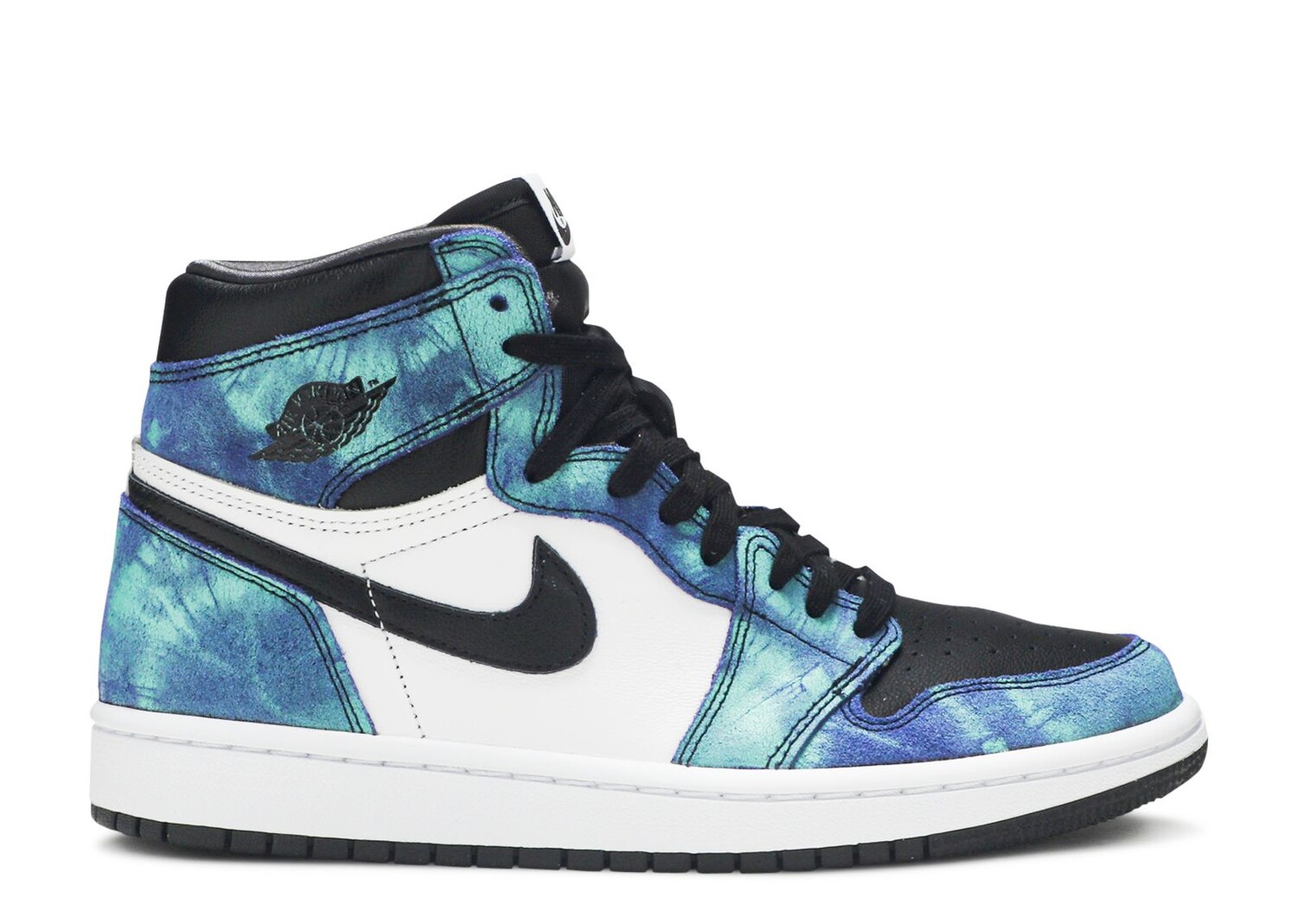 

Кроссовки Air Jordan Wmns Air Jordan 1 Retro High Og 'Tie-Dye', зеленый