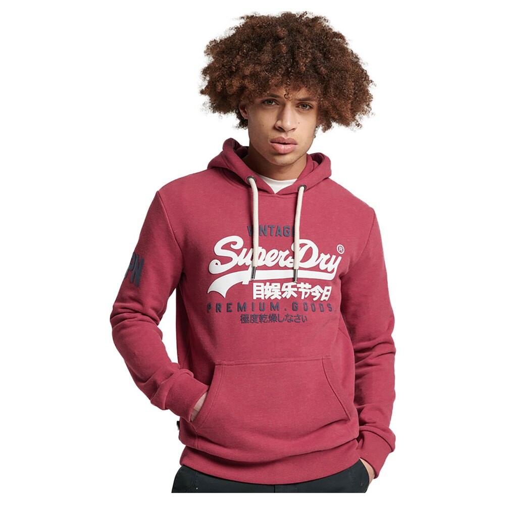 

Худи Superdry Vintage Vl Classic Ub, красный