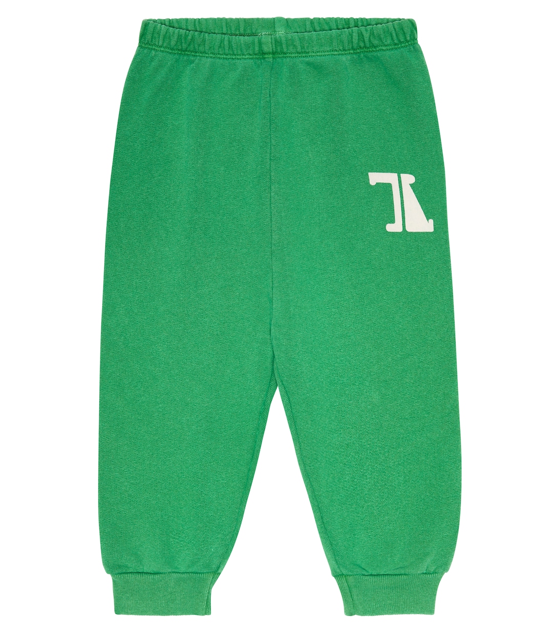 Хлопковые спортивные штаны с принтом «детская пантера» The Animals Observatory, зеленый