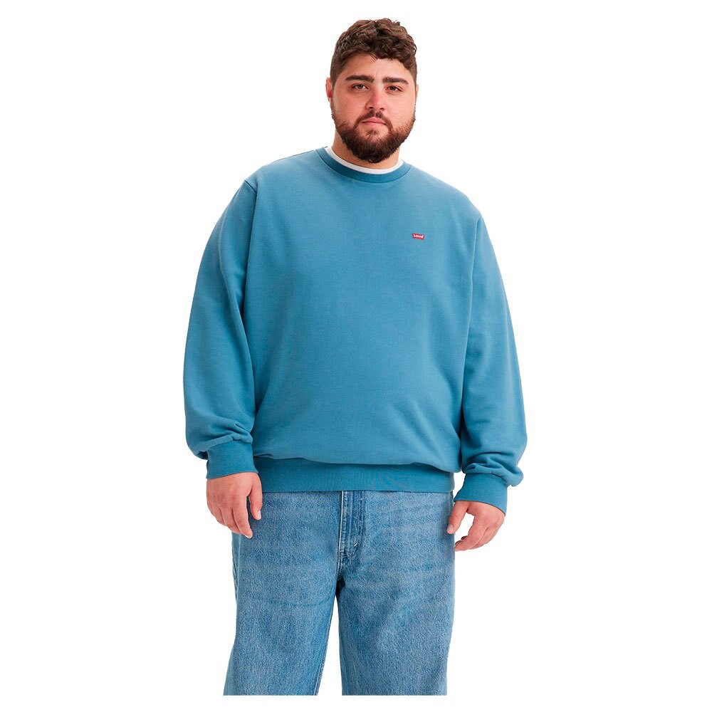 

Толстовка Levi´s Plus Original Housemark Crew, синий