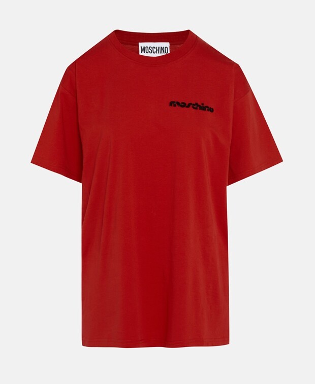 

Футболка Moschino, красный