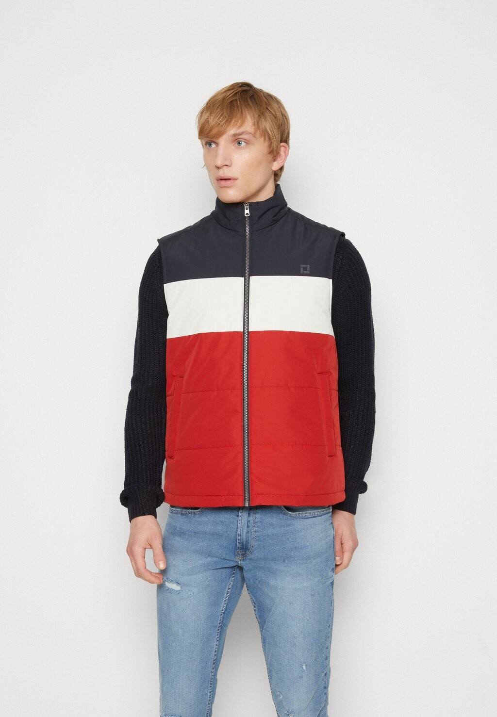 

Жилет Only & Sons ONSMELVIN LIFE LIGHT, тёмно-синий