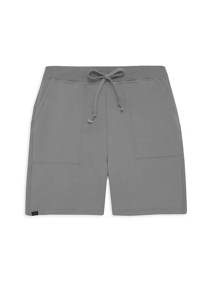 

Флисовые шорты для маленьких мальчиков и мальчиков Barefoot Dreams, синий