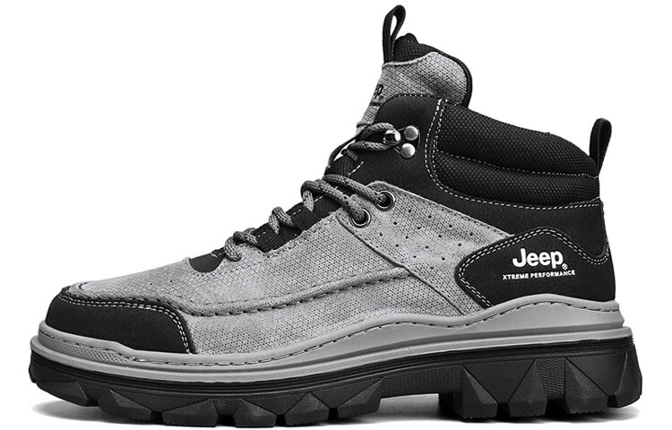 

Кроссовки Jeep Lifestyle Shoes Men Mid-top Gray, серый