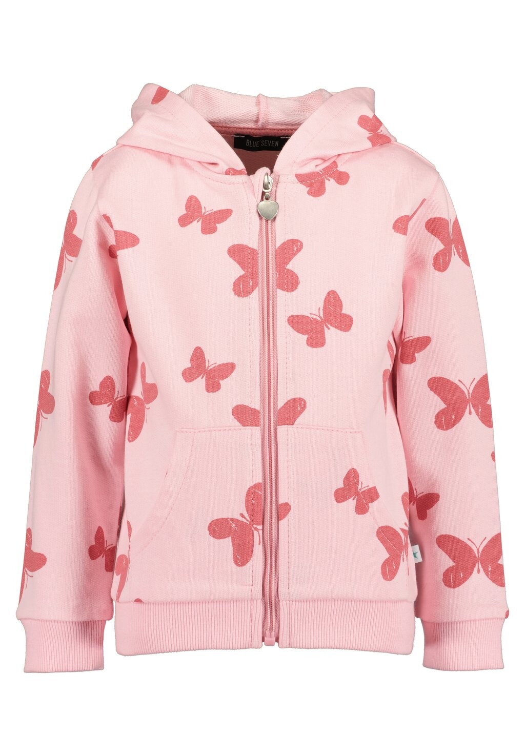 

Толстовка на молнии Essential Blue Seven, цвет rosa