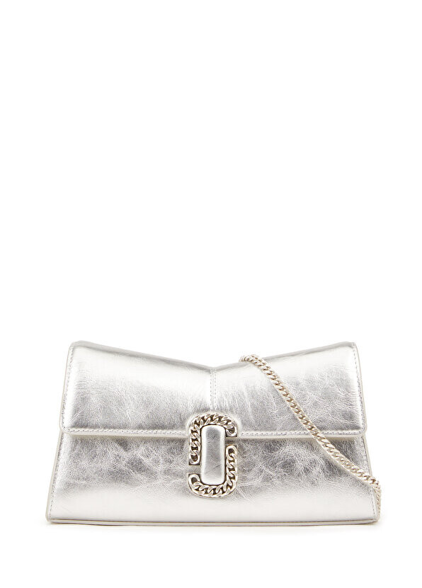 

Серебряная женская сумка-клатч Marc Jacobs