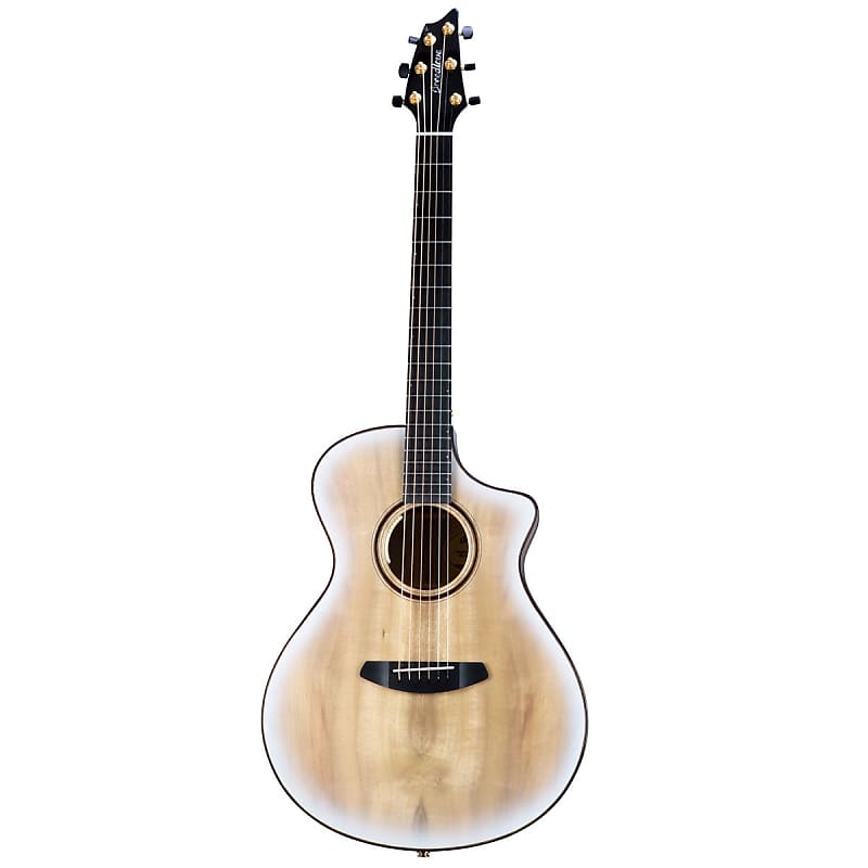 Акустическая гитара Breedlove Oregon Concert CE Myrtlewood LTD Acoustic-Guitar, White Sand Gloss