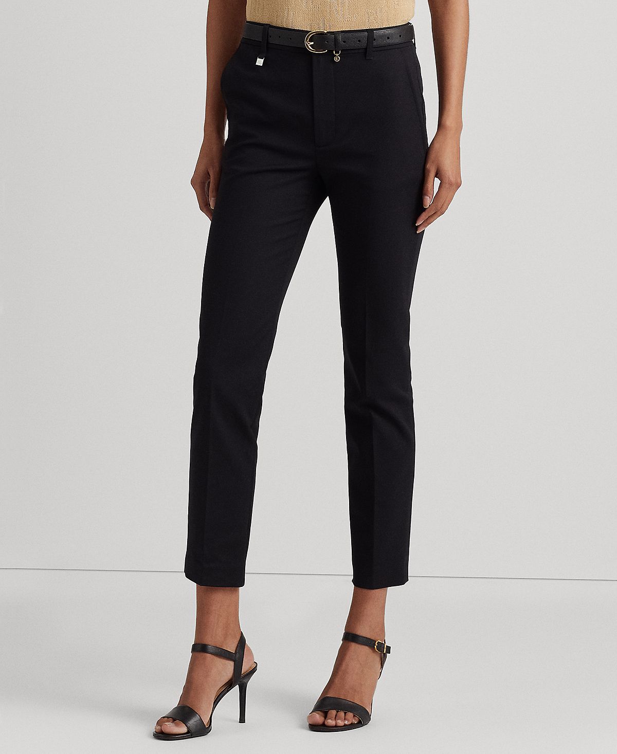 Двусторонние брюки из эластичного хлопка Lauren Ralph Lauren кроссовки polo ralph lauren jogger leather white black