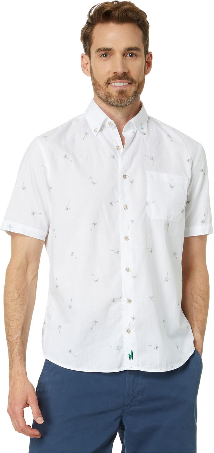 

Рубашка Leif Short Sleeve Woven johnnie-O, белый