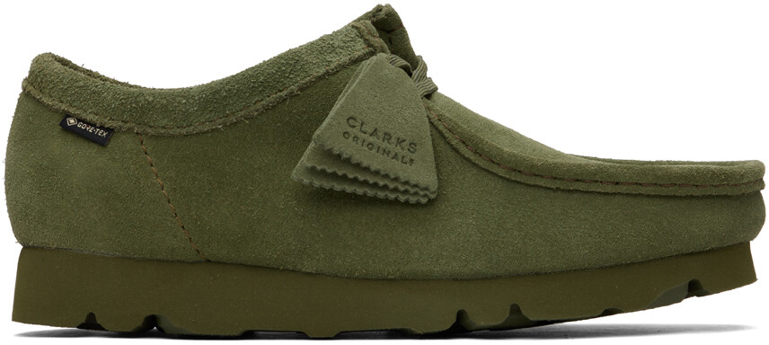 

Зеленый Валлаби Дерби Лоден Clarks Originals