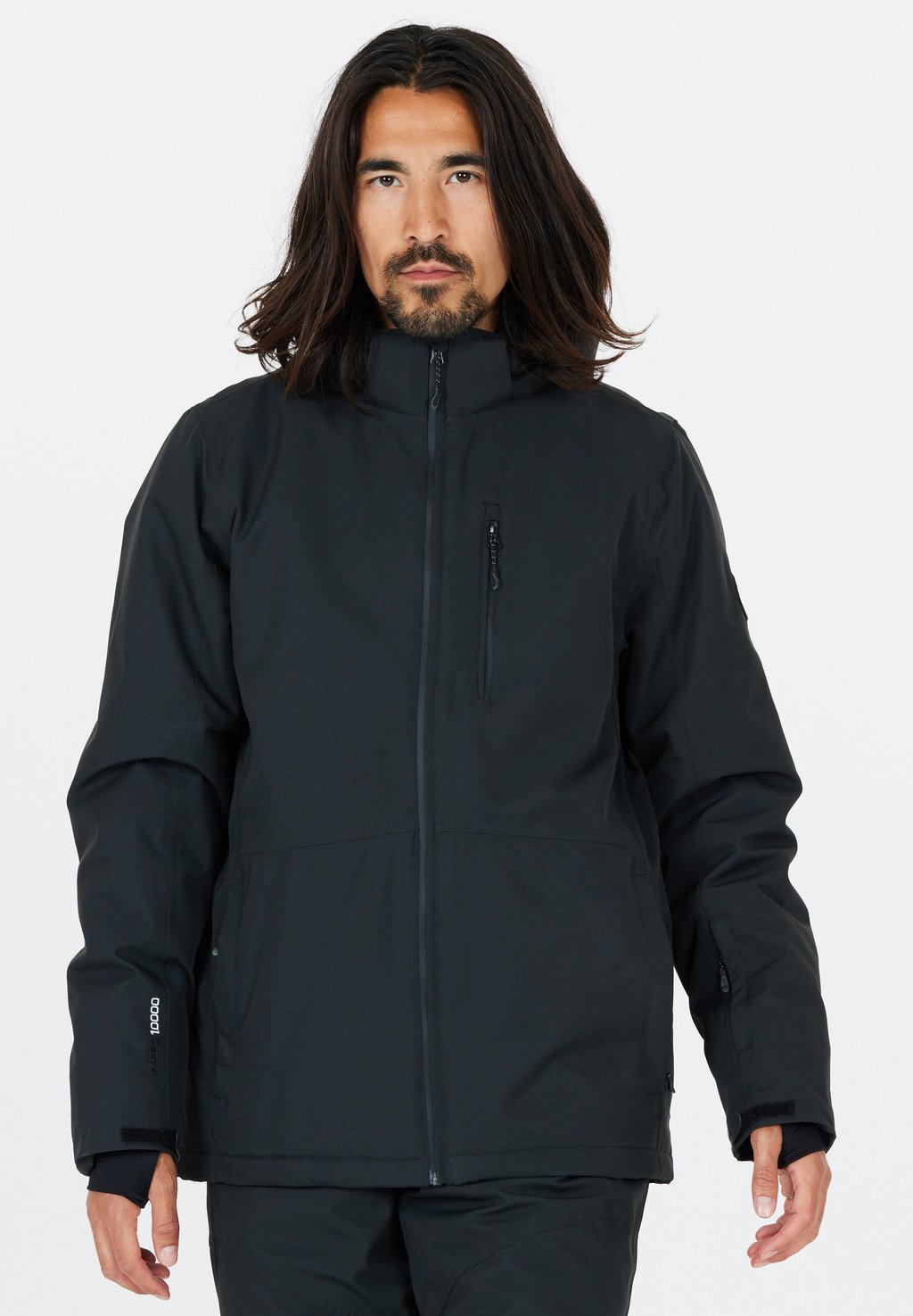 цена Дождевик/водоотталкивающая куртка DRIZZLE Whistler, цвет black