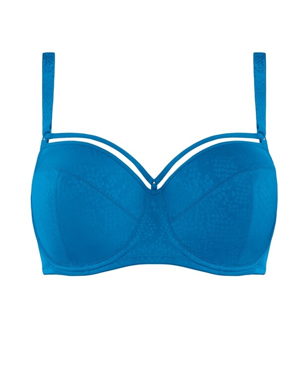 

Бюстгальтер-балконет Marlies Dekkers, цвет Slate Blue